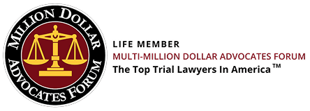 Million Dollar Advocated Forum - the Top Trial Lawyers in America Award